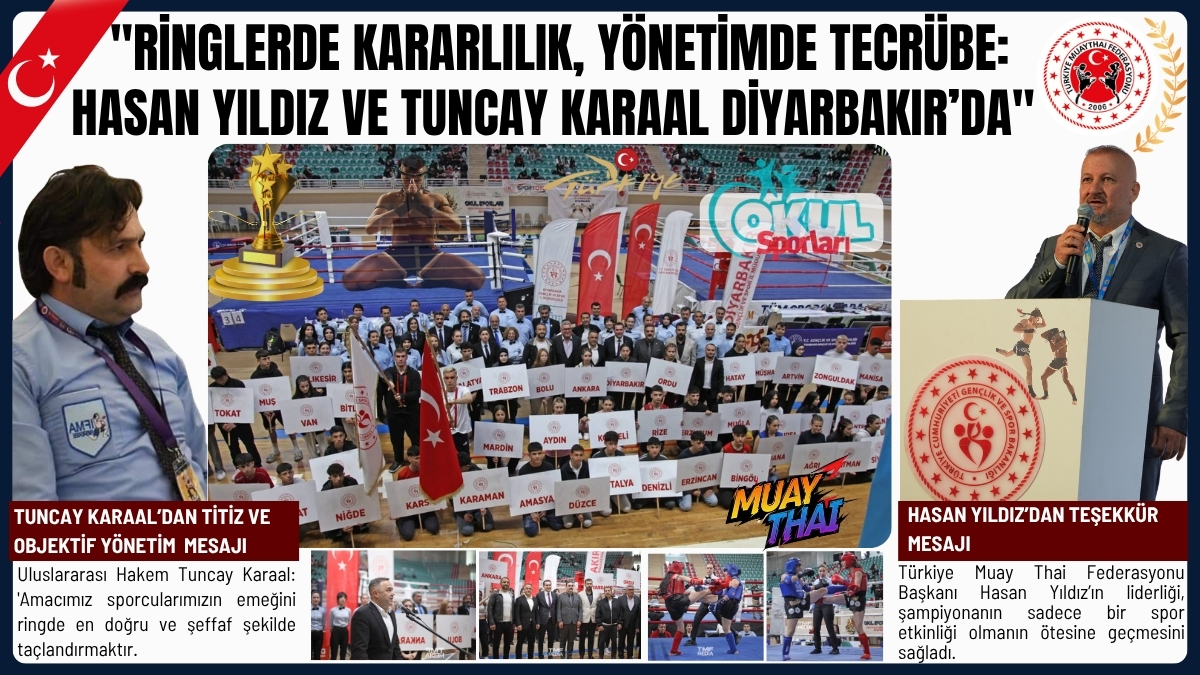 DİYARBAKIR’DA ADALETİN VE GÜCÜN ZİRVESİ: RİNGLERDE HASAN YILDIZ VE TUNCAY KARAAL İMZASI