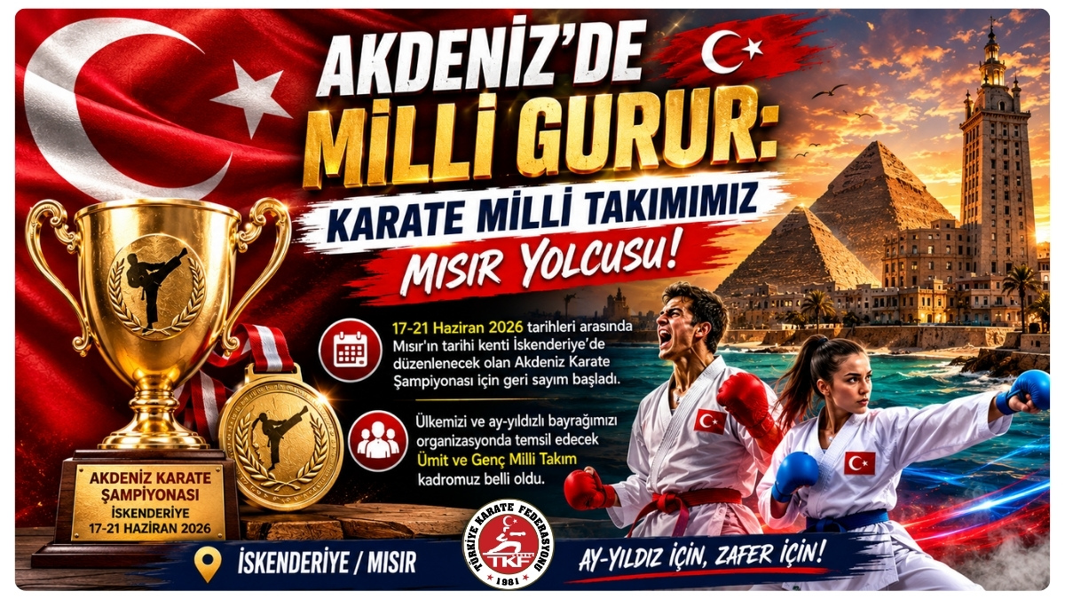 Karate Milli Takımımız Mısır Yolcusu!