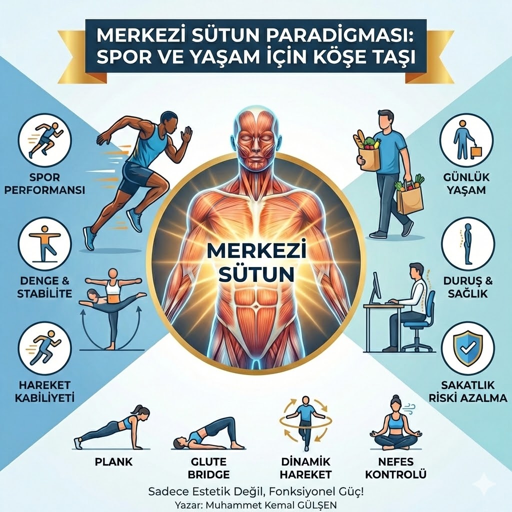 Merkezi Sütun Paradigması: Spor Performansında Köşe Taşı