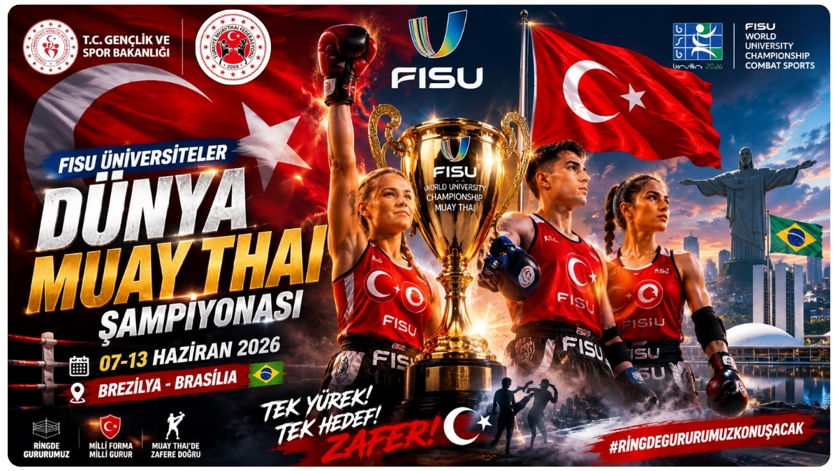 Ringde Gururumuz Konuşacak: Milli Muay Thai Sporcuları Brezilya Yolcusu!