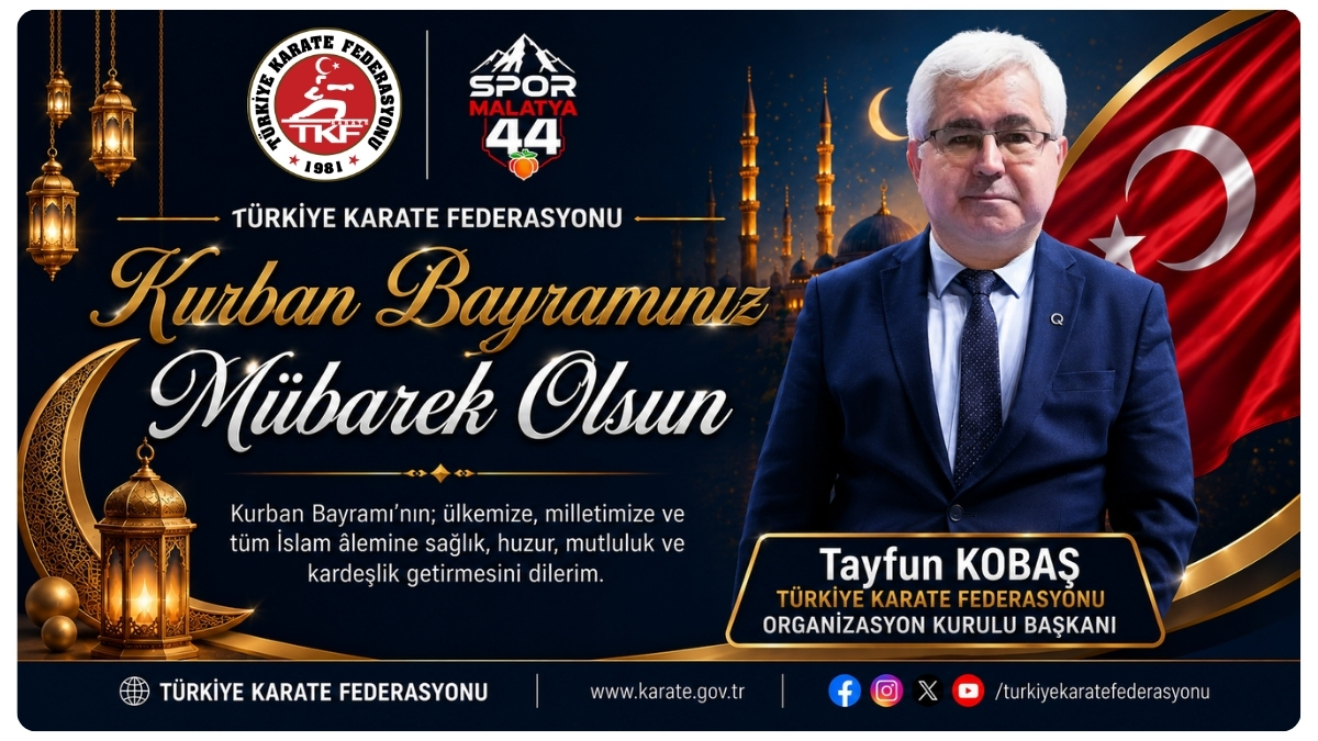 TKF ORGANİZASYON KURULU BAŞKANI TAYFUN KOBAŞ’TAN KURBAN BAYRAMI MESAJI