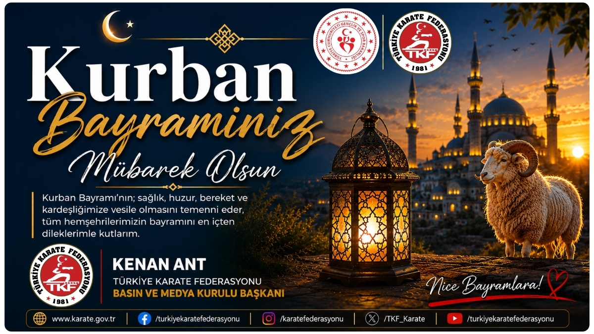 TKF BASIN VE MEDYA KURULU BAŞKANI KENAN ANT’TAN KURBAN BAYRAMI AÇIKLAMASI