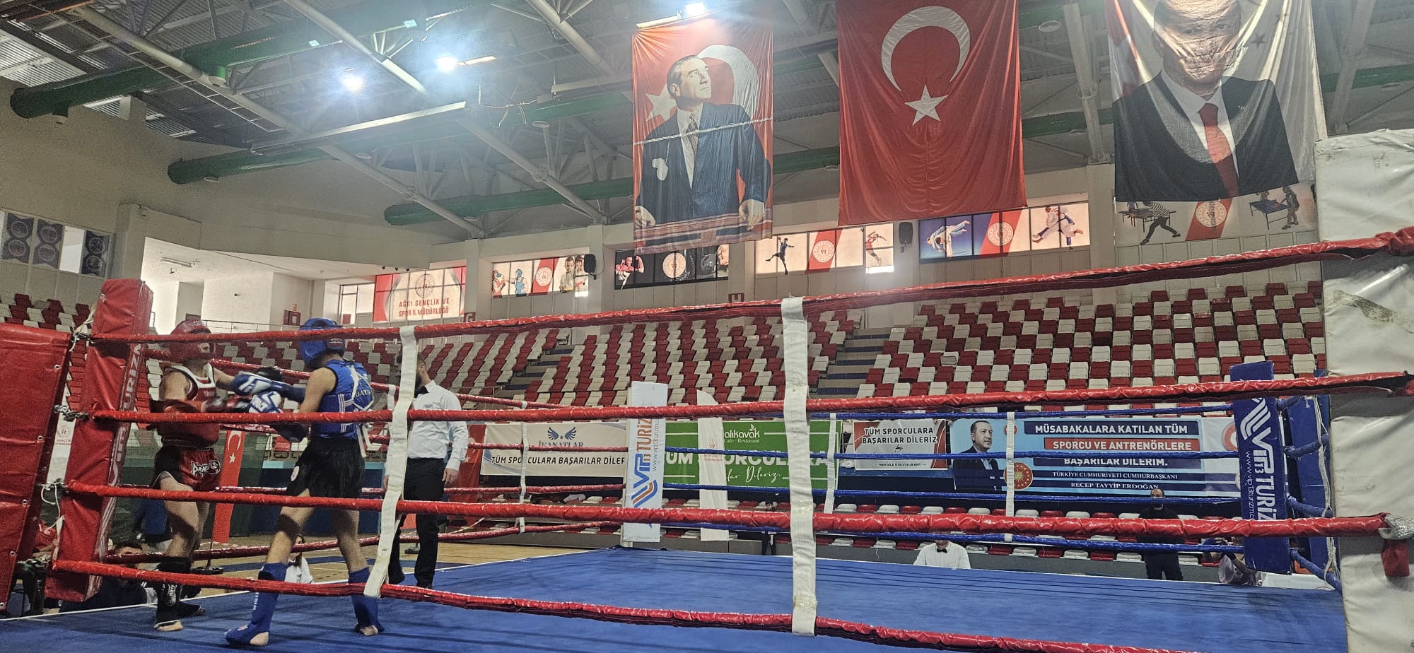 AĞRI’DA MUAY THAİ DOĞU ANADOLU BÖLGE ŞAMPİYONASI BAŞLADI