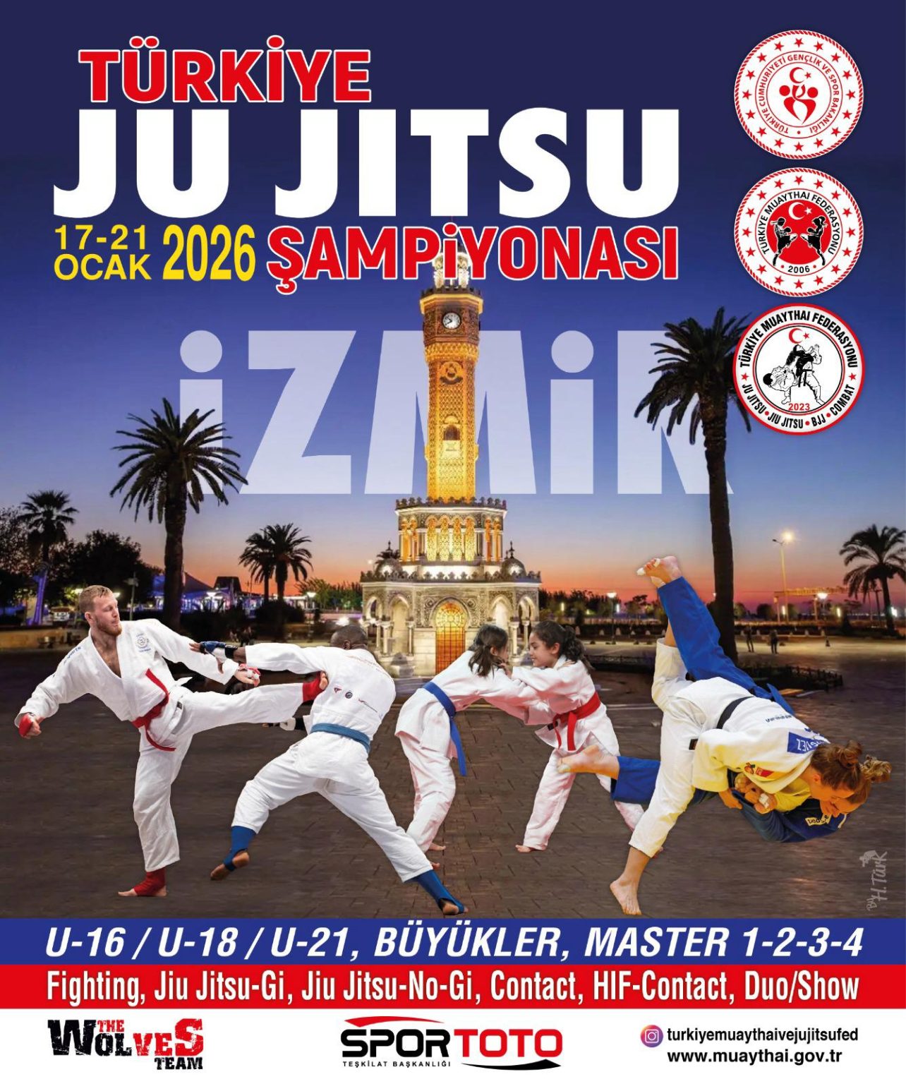 Ju Jitsu'da Dev Buluşma: Türkiye Şampiyonası Ocak Ayında İzmir’de!