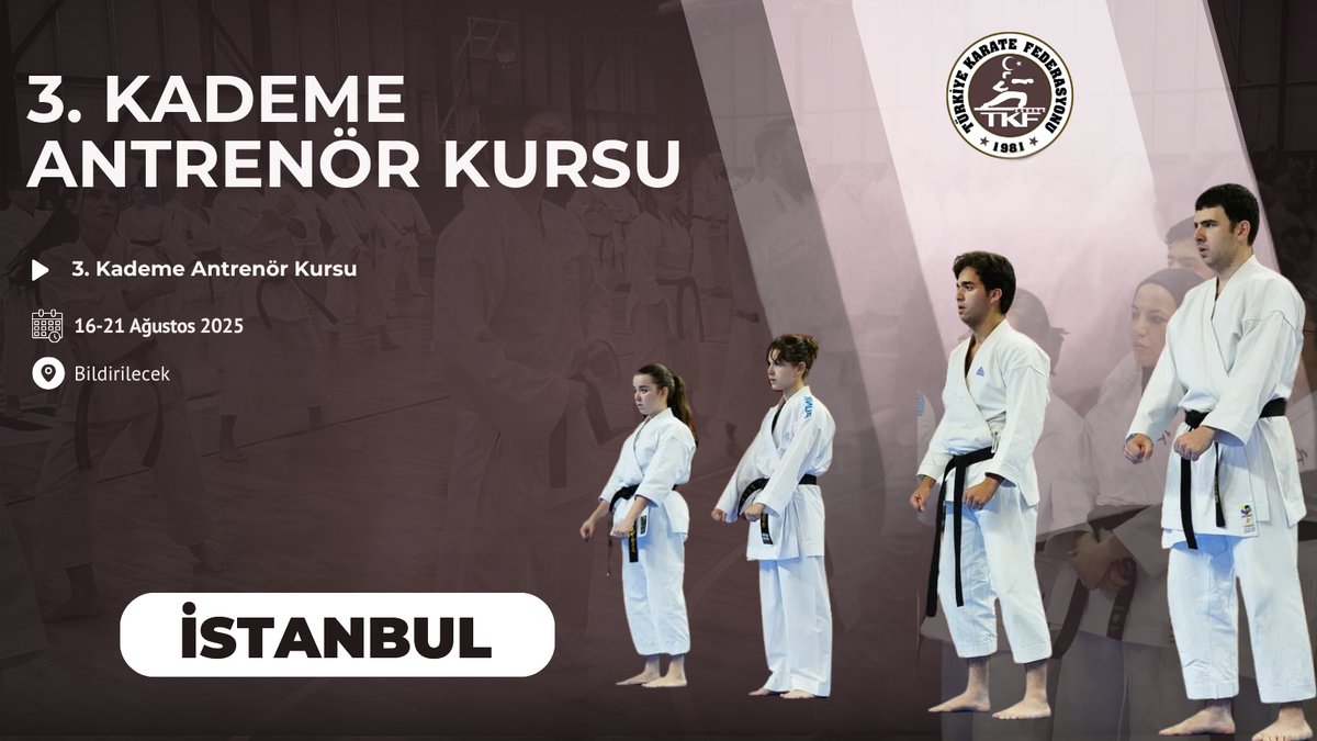 3.KADEME ANTRENÖR KURSU