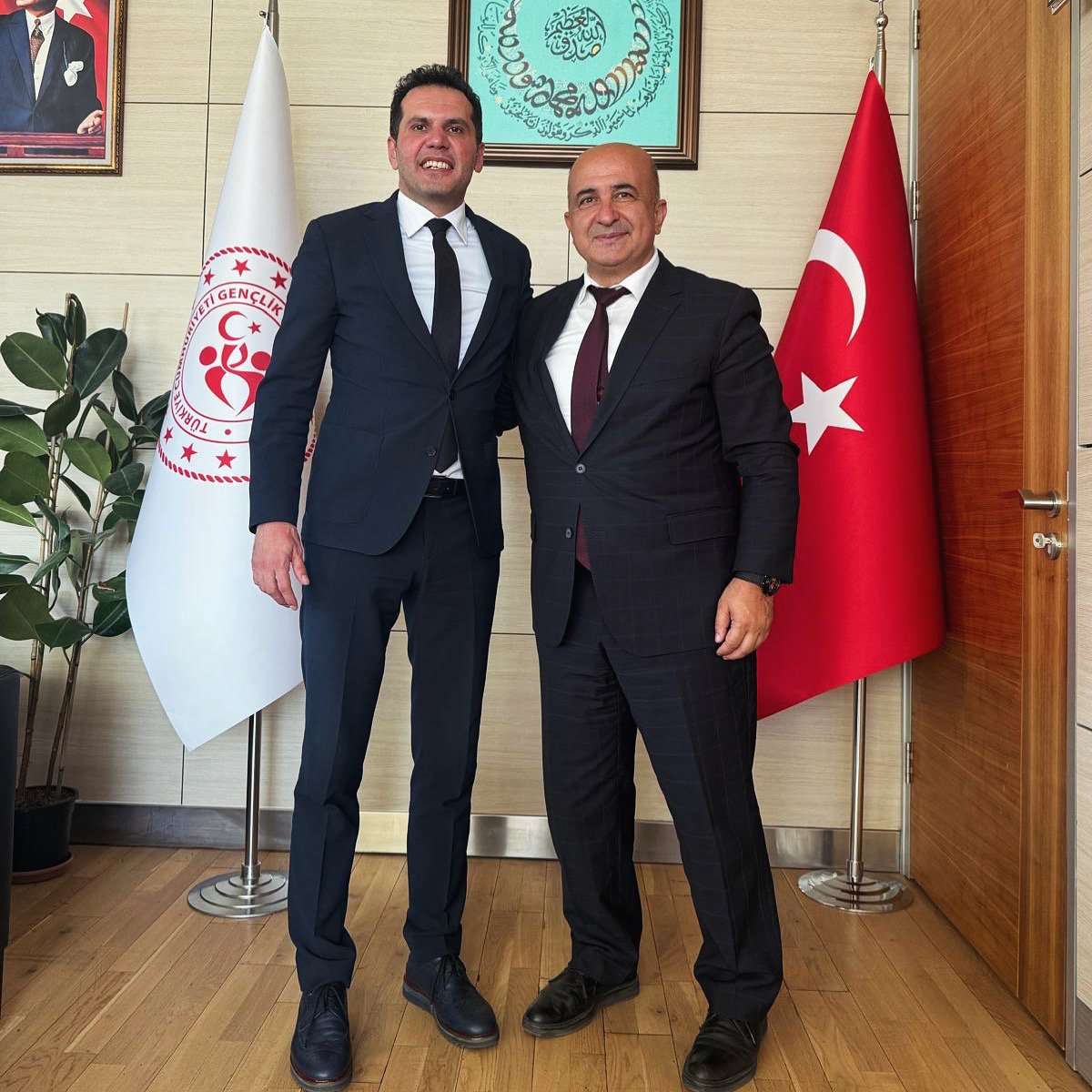 Başkanımız Ercüment Taşdemir, Diyarbakır Gençlik ve Spor İl Müdürü İle Bir Araya Geldi