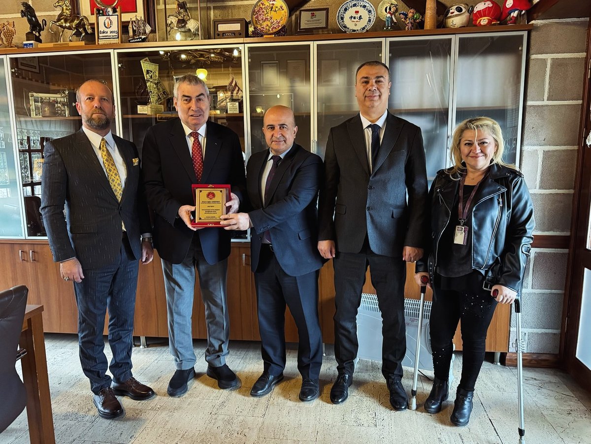 TMOK BAŞKANI SAYIN UĞUR ERDENER'E ZİYARET